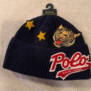 Polo Ralph Lauren beanie tiger hat